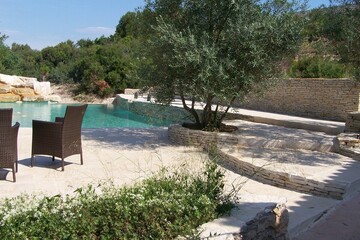 Création d'Enrochement et Piscine sur Mesure  près de Montpellier 
